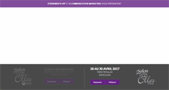 Desktop Screenshot of lesalonpourelles.com